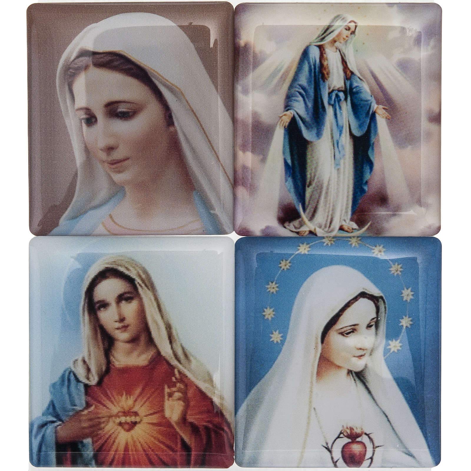 Holyart Rosario Elettronico Rosso Coroncina Divina Misericordia, Madonna di Fatima