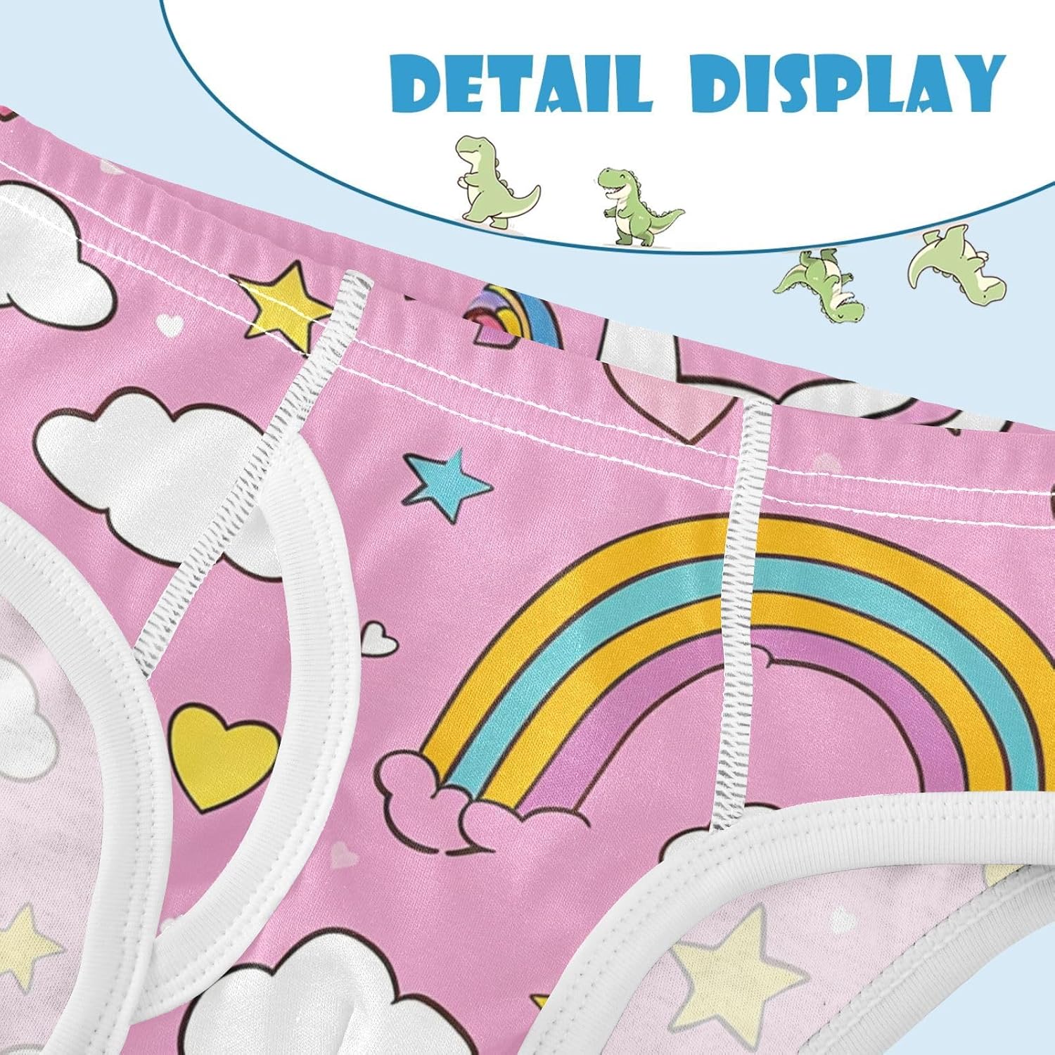 visesunny Boys Training Underwear Cute Pink Unicorn Breathe Cotton Potty Briefs Size 2T-8Y-8Y for Toddler 2T-8Y