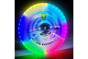 LED Glow Disc with 38 RGB Lights, 7+5 Light Modes