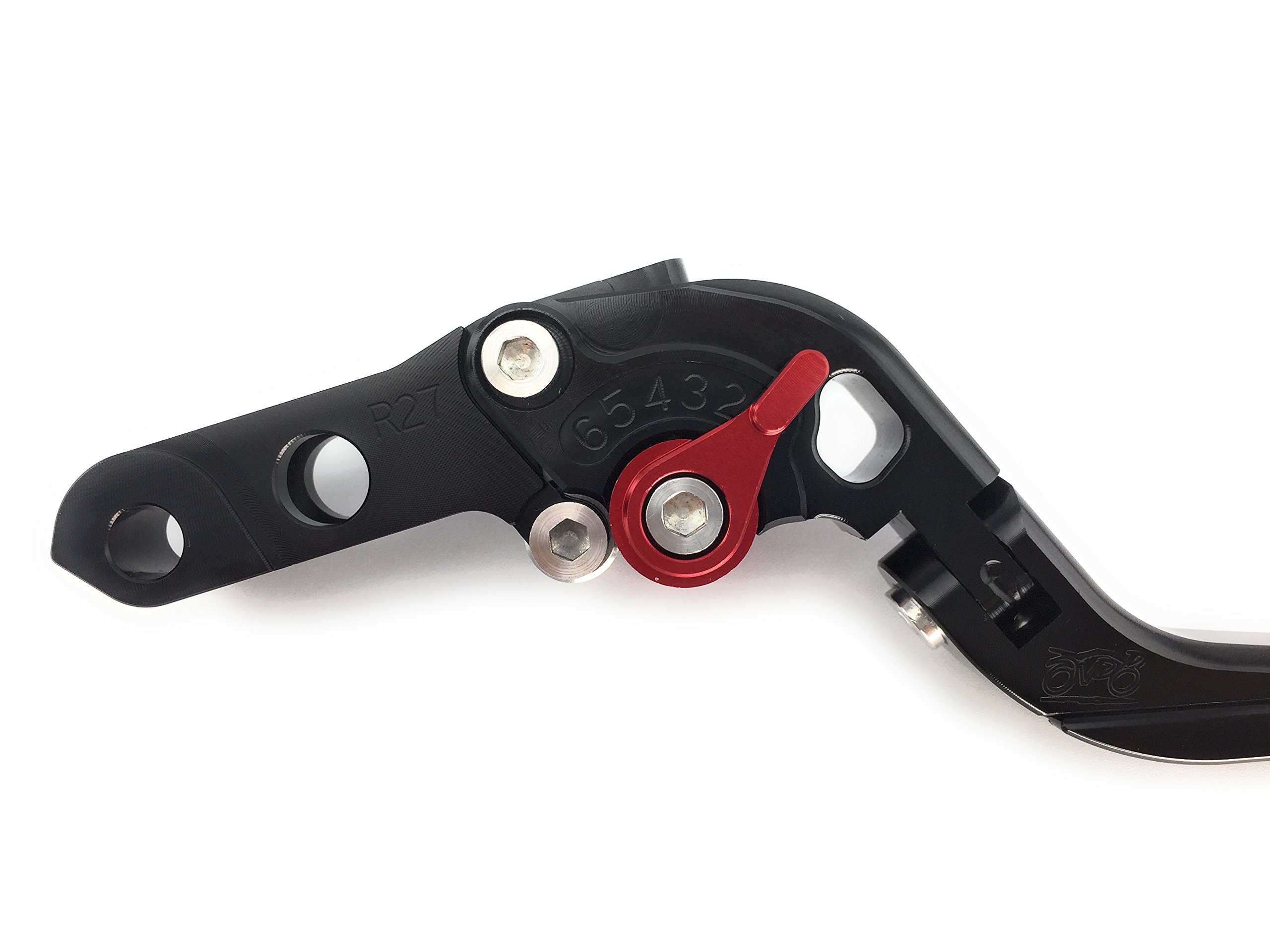 avdb-moto Coppia di leve regolabili e pieghevoli CNC Compatibile con Kawasaki GTR 1000 zg1000 Concorso 1992 – 2006