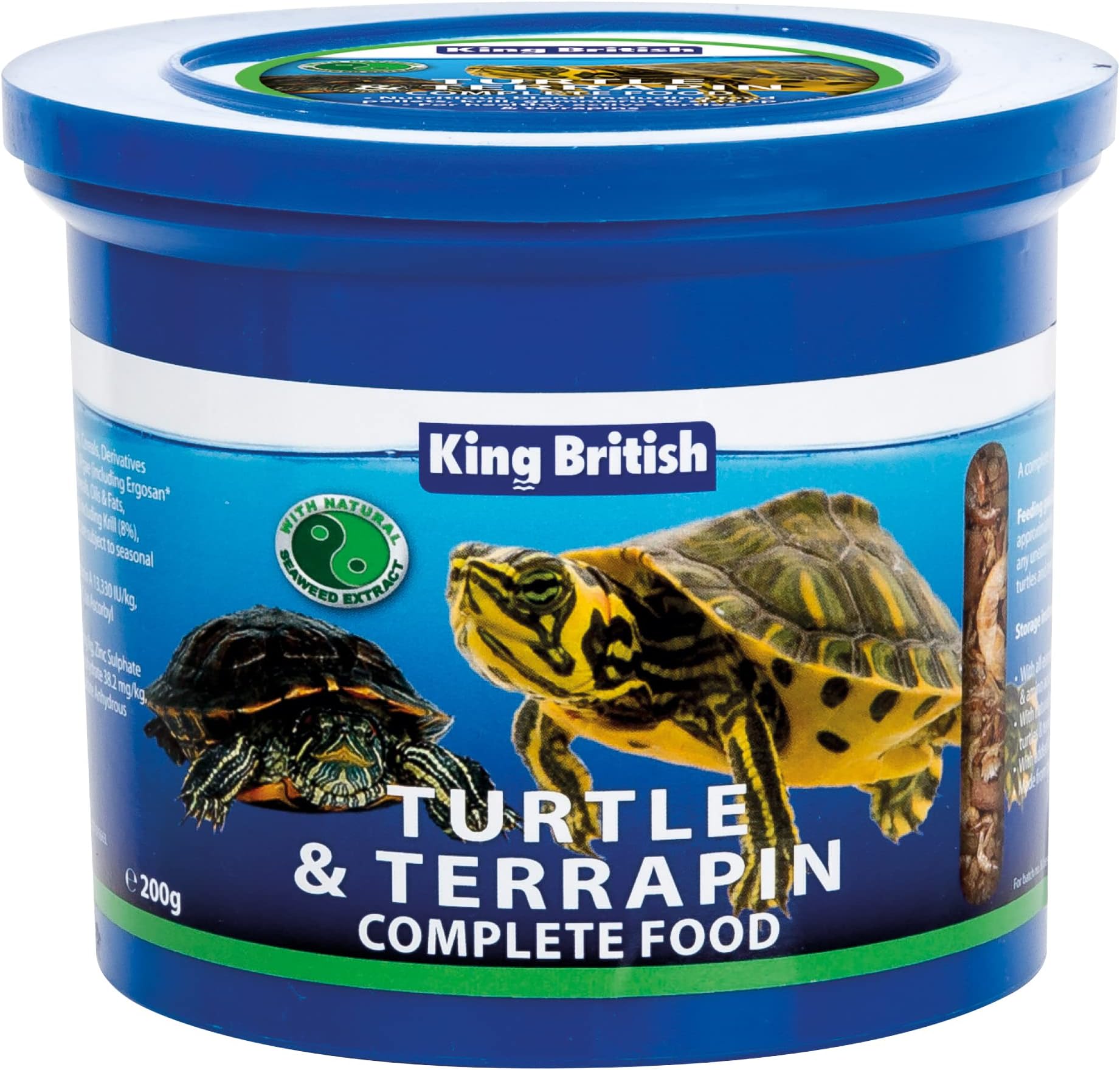 King British Turtle & Terrapin Complete Food Helps Support Health