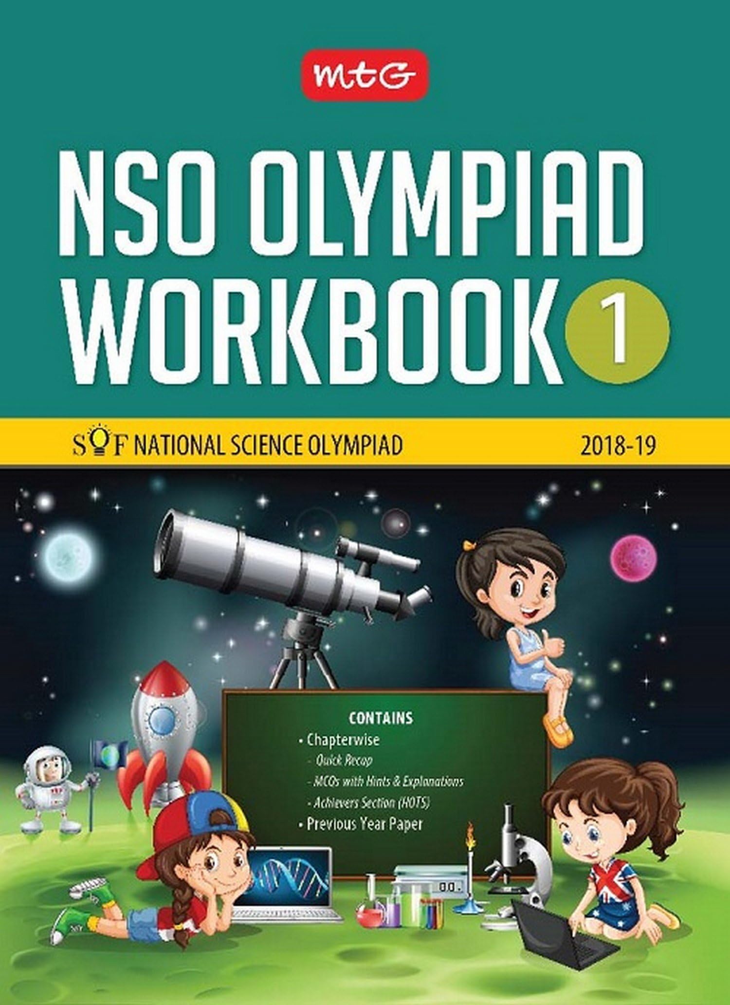 National Science Olympiad Workbook (NSO) - Class 1 Paperback – 16 March 2018