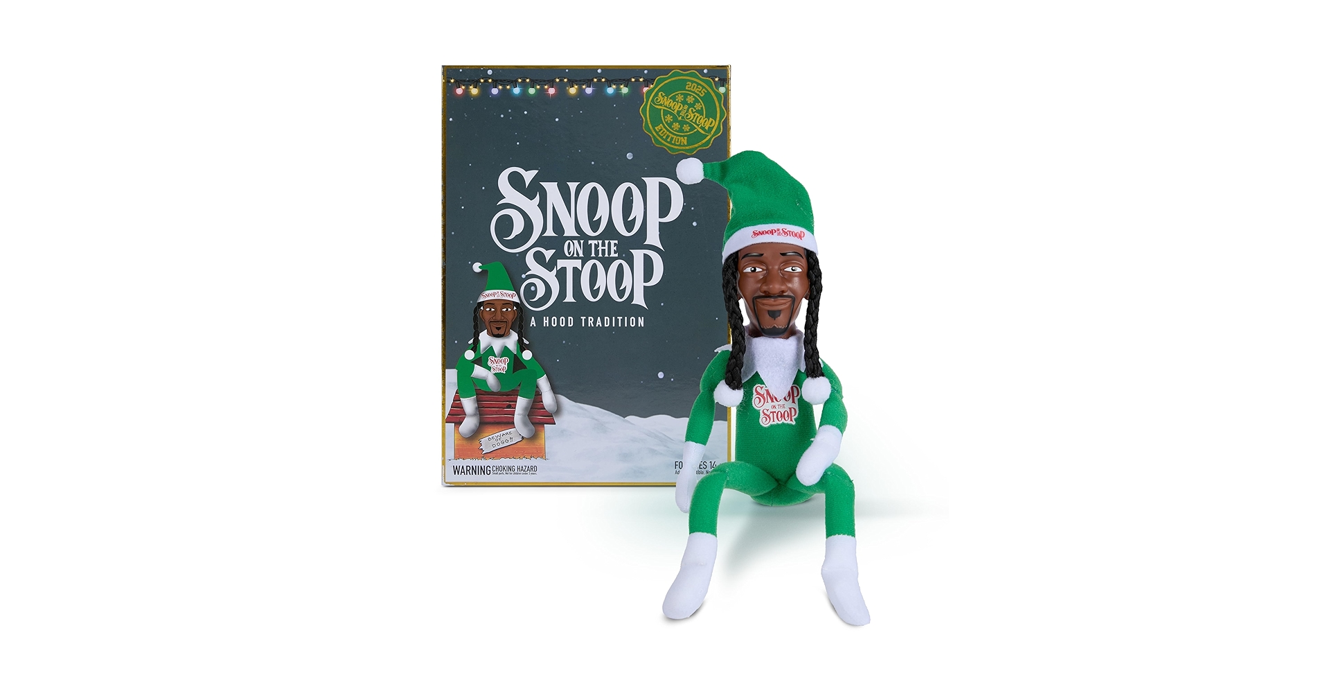 Amazon.com: Snoop Dogg Snoop on The Stoop 2025 Christmas Elf
