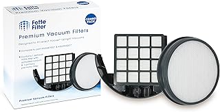 Fette Filter - Upright Vacuum Filter Kit Compatible with Hoover WindTunnel 3 Pro Pet. Compare to Part # 303903001 & 305687002. Combo Pack
