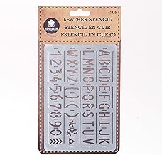 Walnut Hollow Metal Leather Stencil-