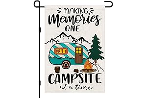 Making Memories Campsite Memories Camping Garden Flags