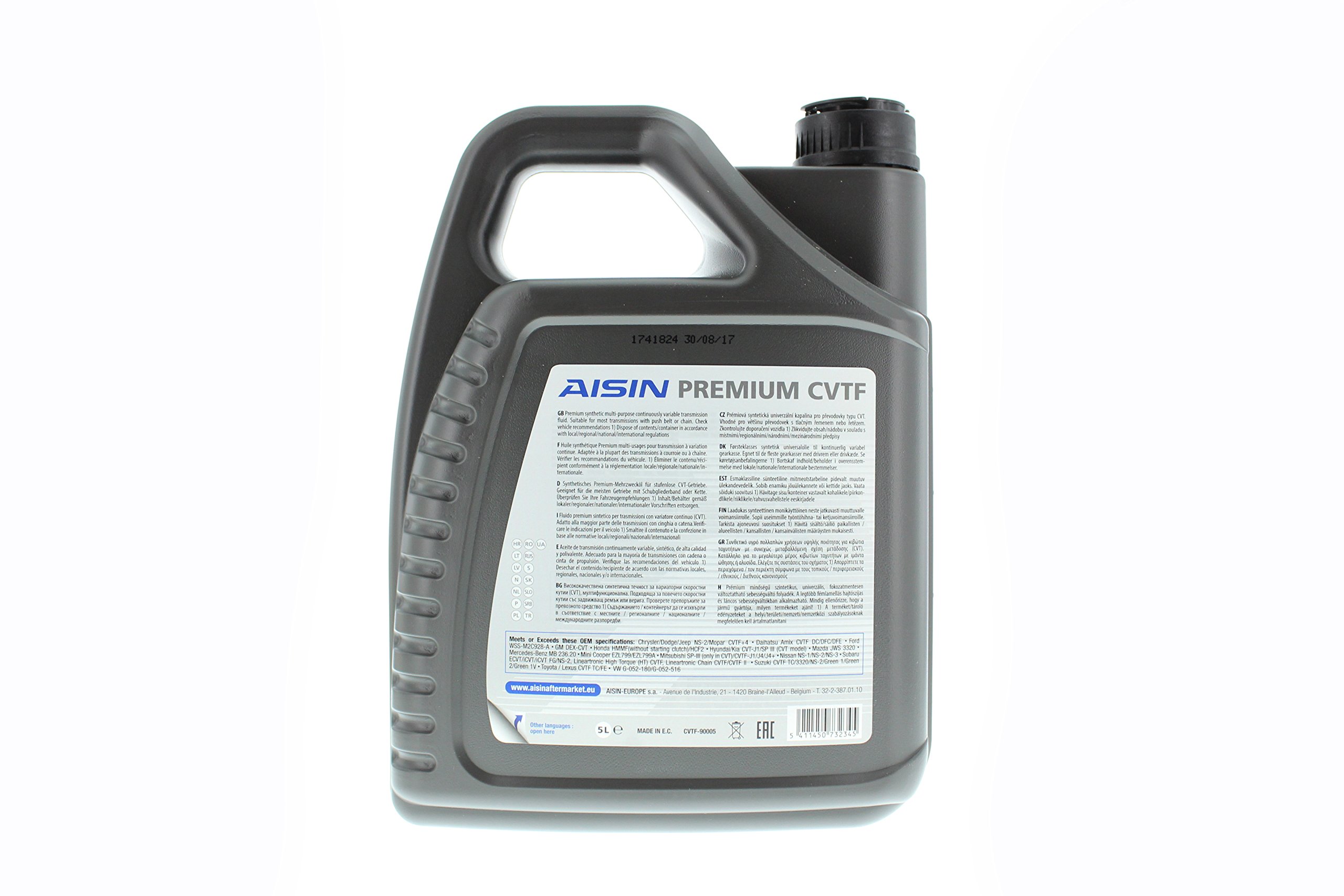 AISIN CVTF-90005 Olio cambio automatico (ATF) Olio cambio automatico ATF Olio per cambio automatico