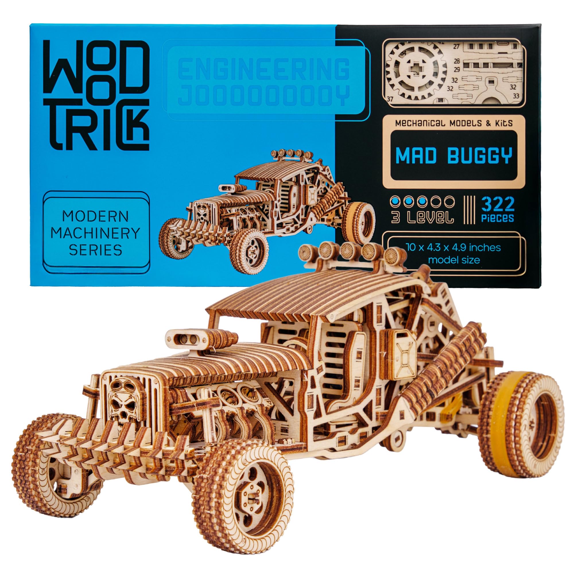 Amazon.com: Wood Trick Mad Buggy 3D Wooden Puzzles for Adults to
