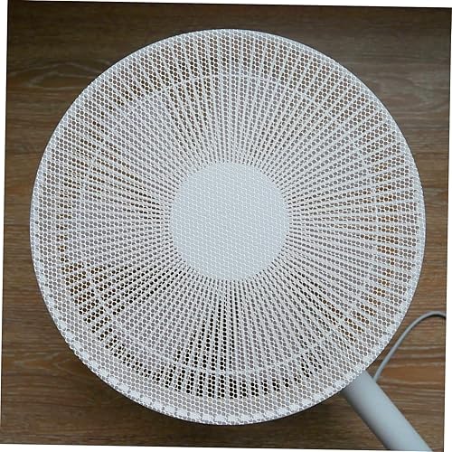 Miniatura 3 de Veemoon Cubierta de ventilador de red de seguridad para niños, protector de dedo para niños, protector de ventilador de verano, fácil de instalar