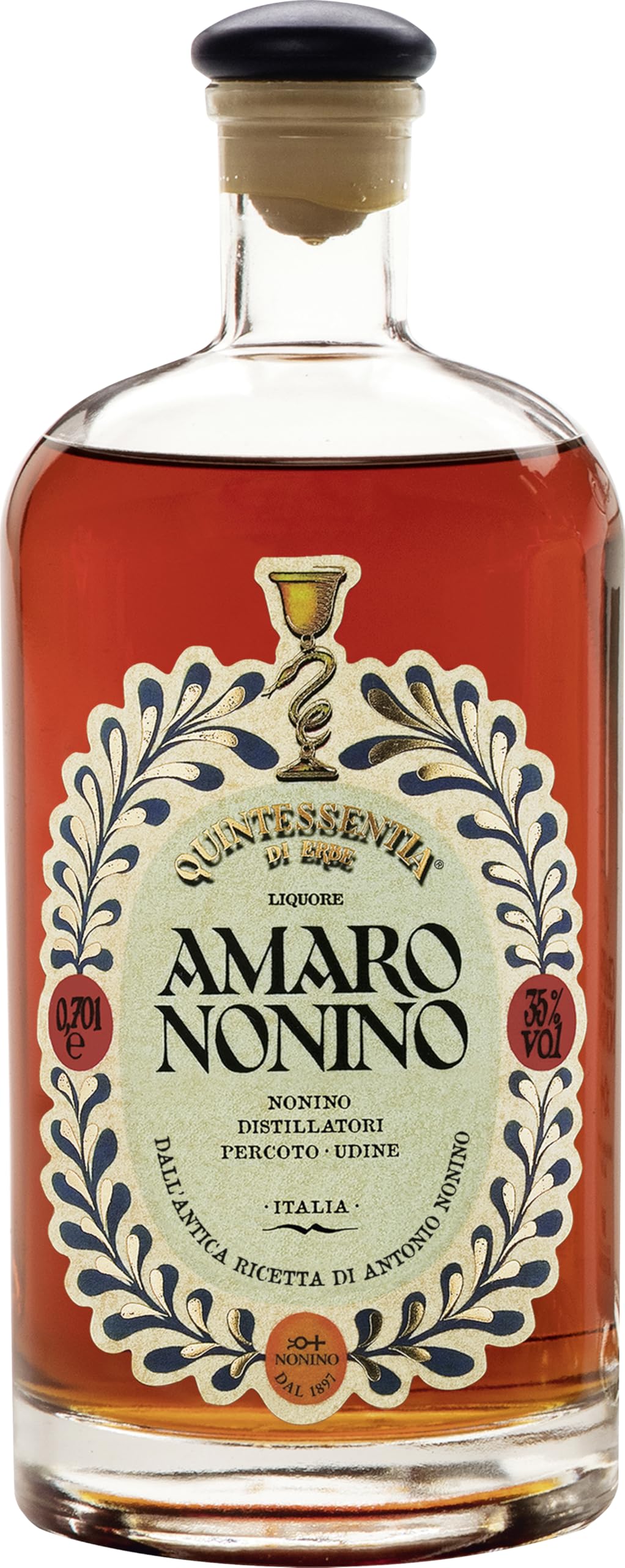 Nonino Amaro Quintessentia Di Erbe Alpine, 700ml
