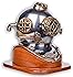 Diving Helmet   Galvanized Iron+Glass Antique Diving Helmet, US Divers Scuba Diving Equipment, Brass Diver, Underwater Helmet, Scuba Helmet