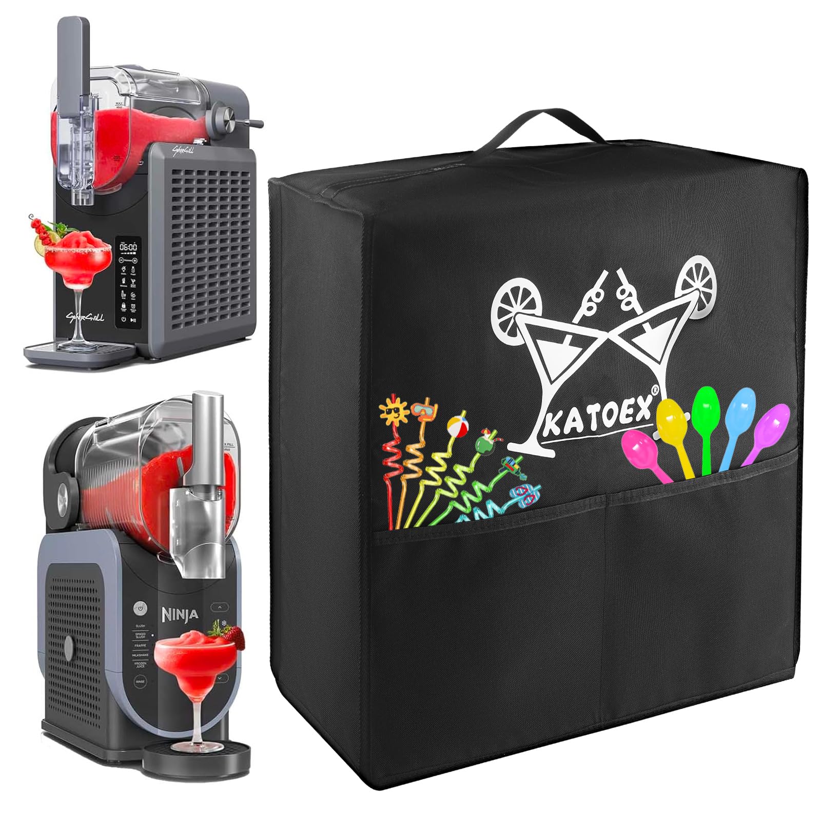 Slushie Machine Cover for Ninja SLUSHi, Frozen Slushie Machine Covers for Ninja FS301C/FS301/FS300/FS299 88oz Frozen Drink Covers, For INOVIVA Slushie