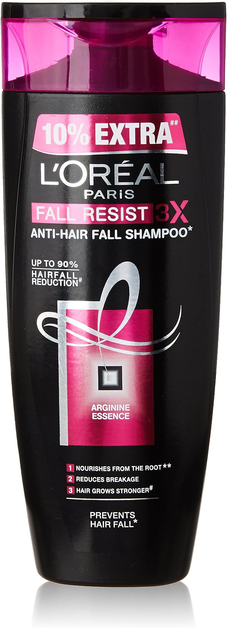 Fall Resist Anti-Hair Fall Shampoo 3X, 192.5 ml (175ml + 17.5ml with 10% Extra)