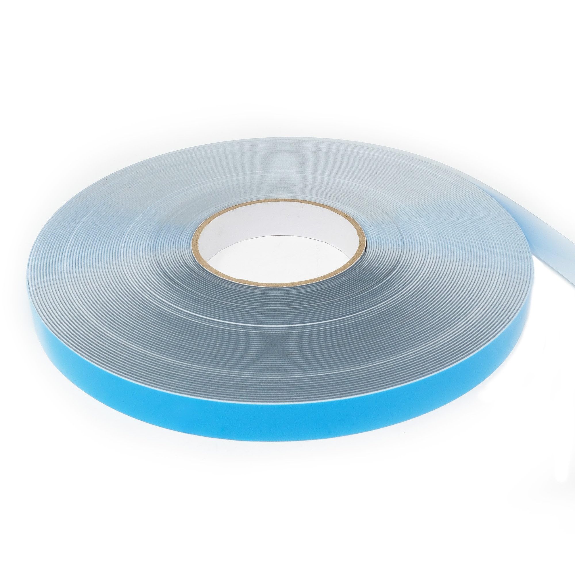 SteelFlex® - Cinta de acero de 20 mm de ancho, color blanco brillante y adhesivo de espuma (30 metros de longitud), cinta adhesiva de acero resistente para el hogar, garaje, taller y uso industrial,