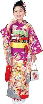 Amazon | [京都室町st．] 七五三 7歳 着物 フルセット 女の子