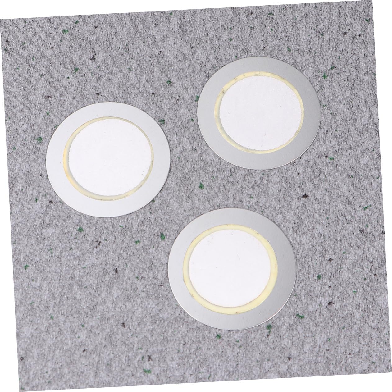 100pcs Piezoelectric Iron Piezo Disc Piezo Thin Film Gasket Acoustic Sensor