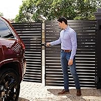 Vista 7 de D&D Technologies LLMKDST LokkLatch - Pestillo magnético de doble cara para empujar y jalar, llave con cerradura en ambos lados de la puerta