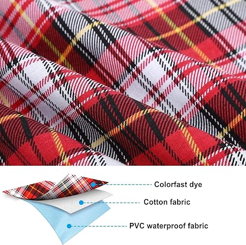 Miniatura 4 de Baberos para adultos, protector de ropa impermeable con atrapador de migas, baberos de comedor reutilizables para ancianos, hombres y mujeres Azul,