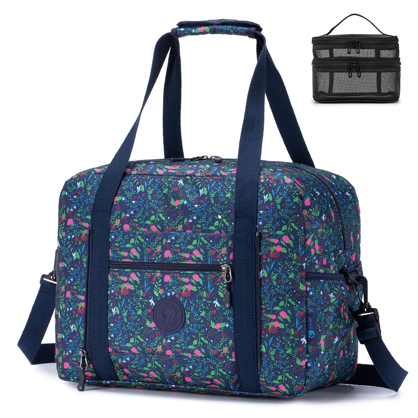 SPAHER Sac de Voyage Pliable Cabine Avion 25L Bagage Cabine 40x30x20 Wizzair Vueling Volotea Sac de Sport Imperméable Sac Weekend Femme Homme Bagage Portable Organisateur de Sac