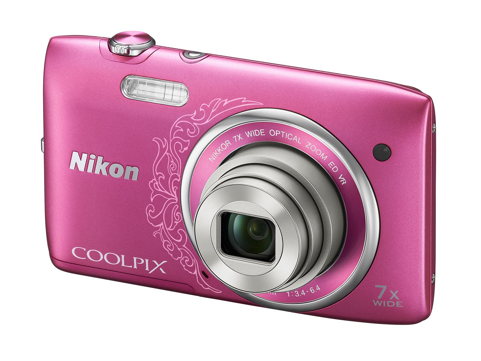 Nikon Coolpix S3500 - Cámara compacta de 20.1 MP (Pantalla de 2.7