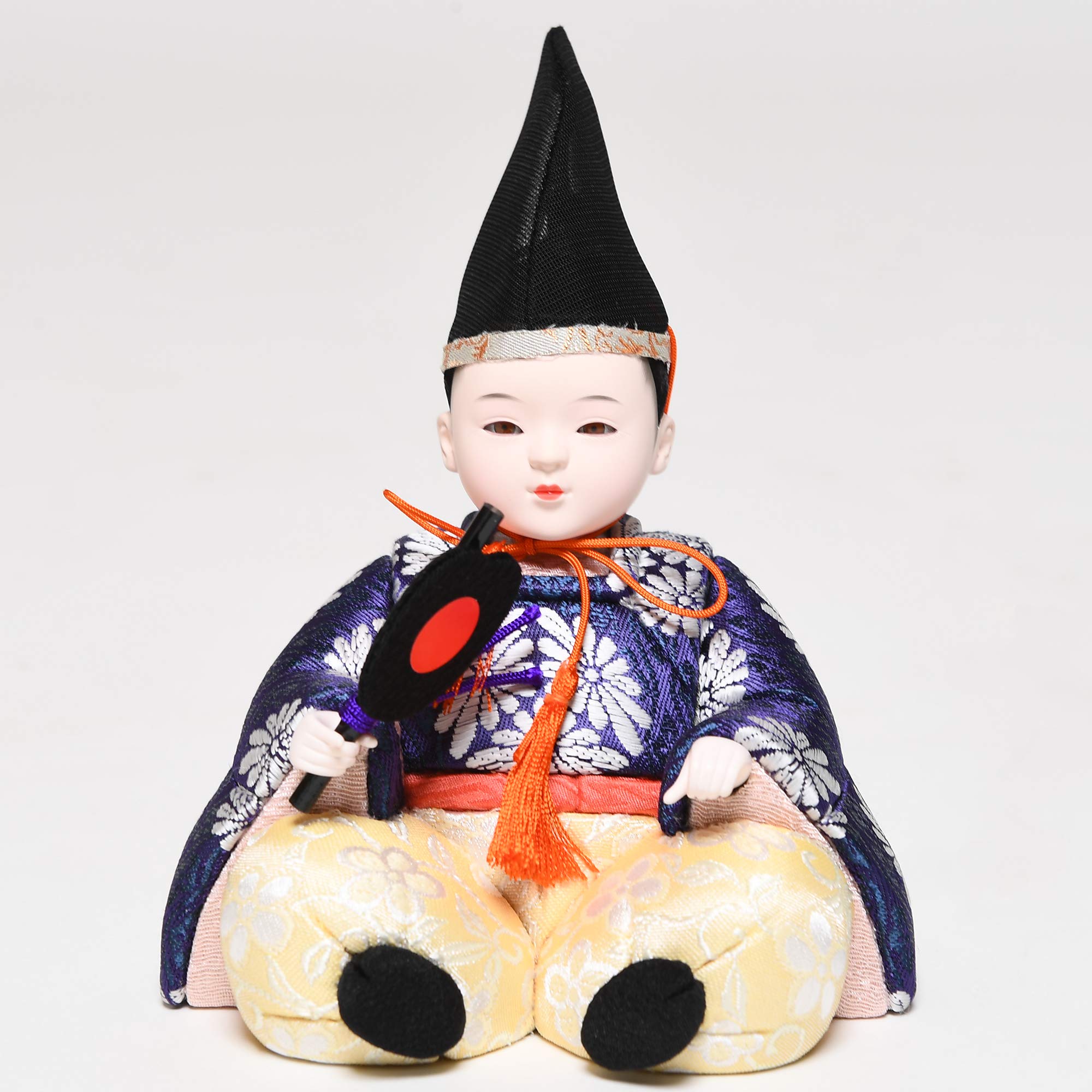 Amazon | 【五月人形】【子供武者】木目込大将飾「尊」草園創作工房