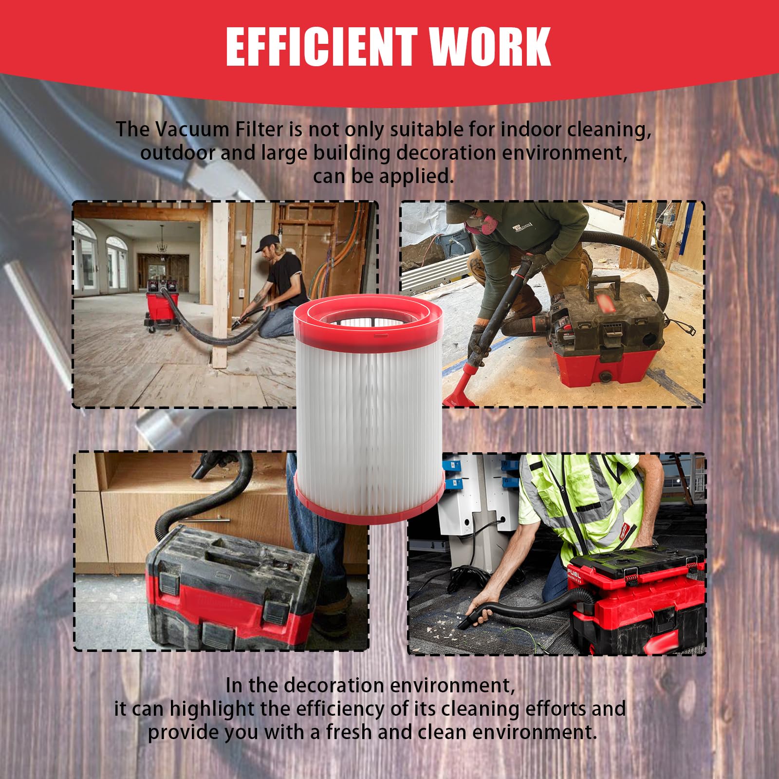 Amazon.com: 49-90-1977 Wet/Dry HEPA Vacuum Filter Compatible with