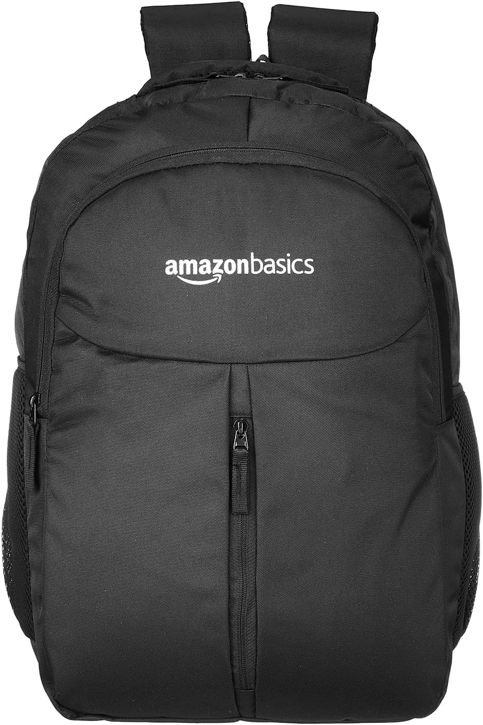 amazon basics 36 L 4 Compartment Laptop Backpack for Unisex | Spacious Front Pocket and Back Padding | For Travel, Outdoor, College | 31 L x 22 W x 46.5 H cm | Black