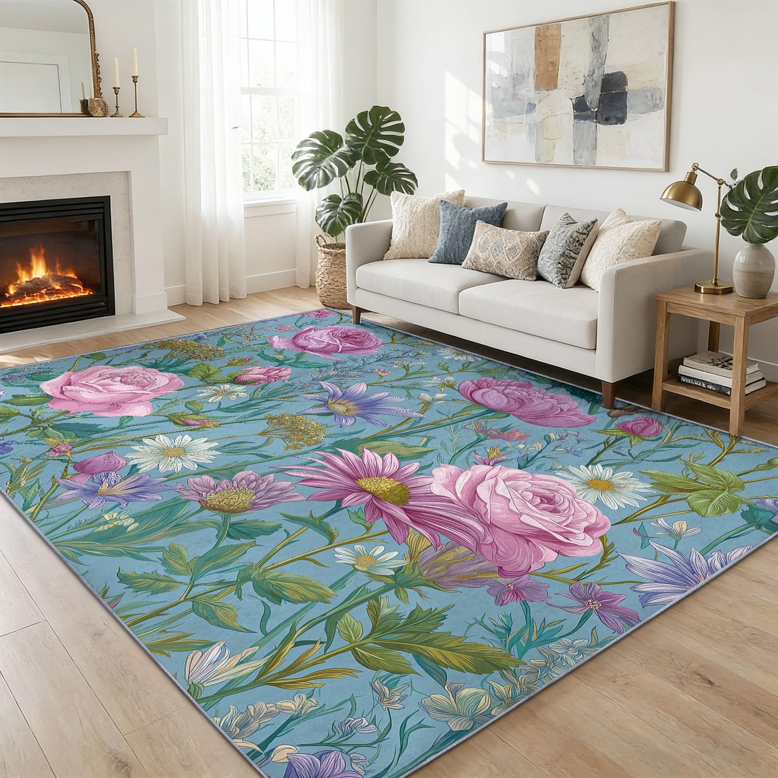 Paillasson interieur entree lavable et tapis de salon poil ras