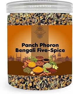 VEDIK SATTVA All Natural Panch Phoron, Bengali Five-Spice 5.29 OZ / 150 GM | Set Of 1 Box