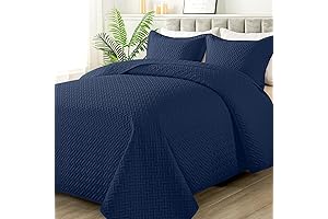 Quilt Set Full/Queen Size - Soft Lightweight Quilts for All Season