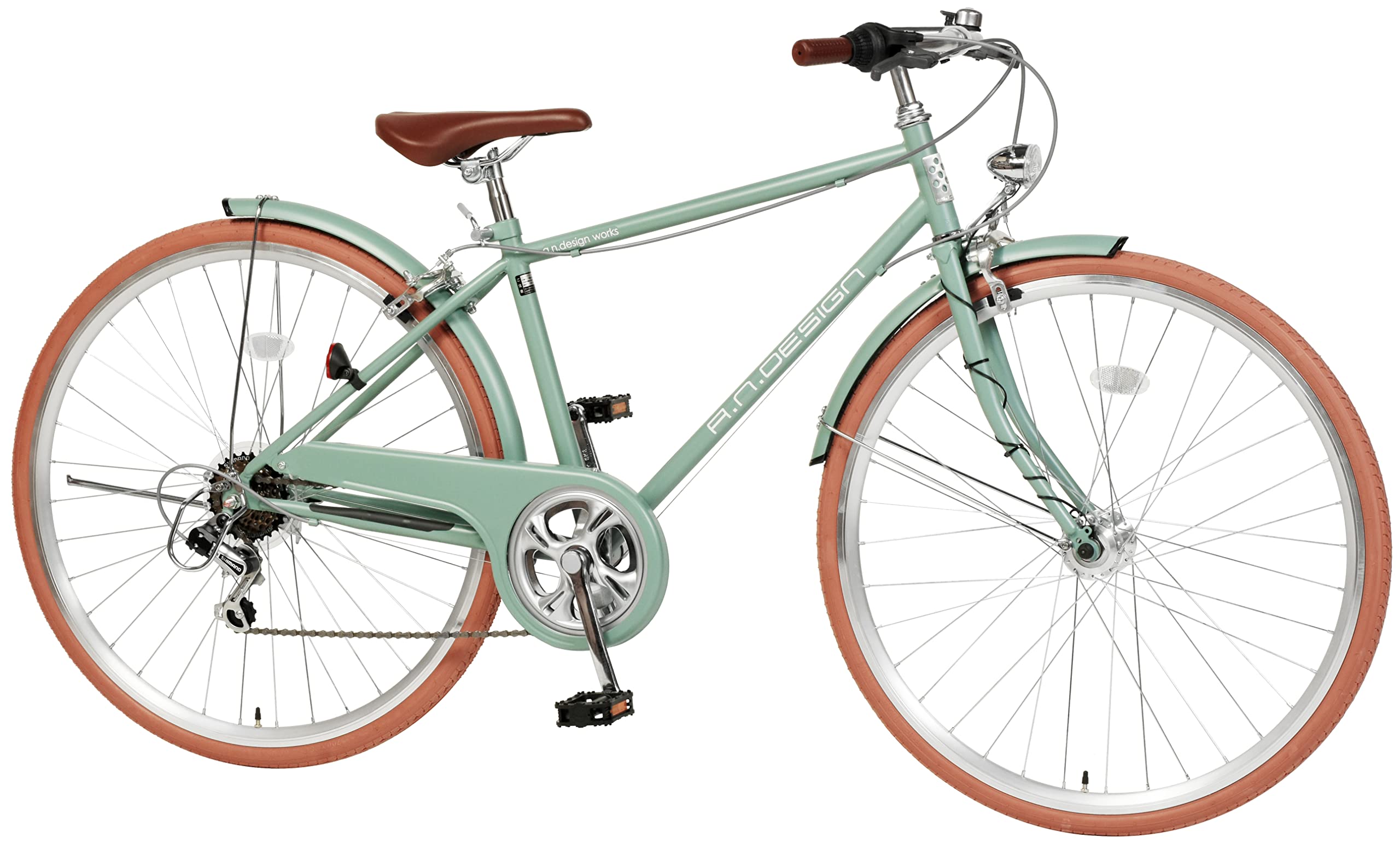 Amazon | a.n.design works CL426HD ライトターコイズ 700c  