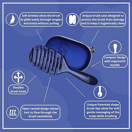 Miniatura 3 de Magic Hair Brush  Deportes Azul