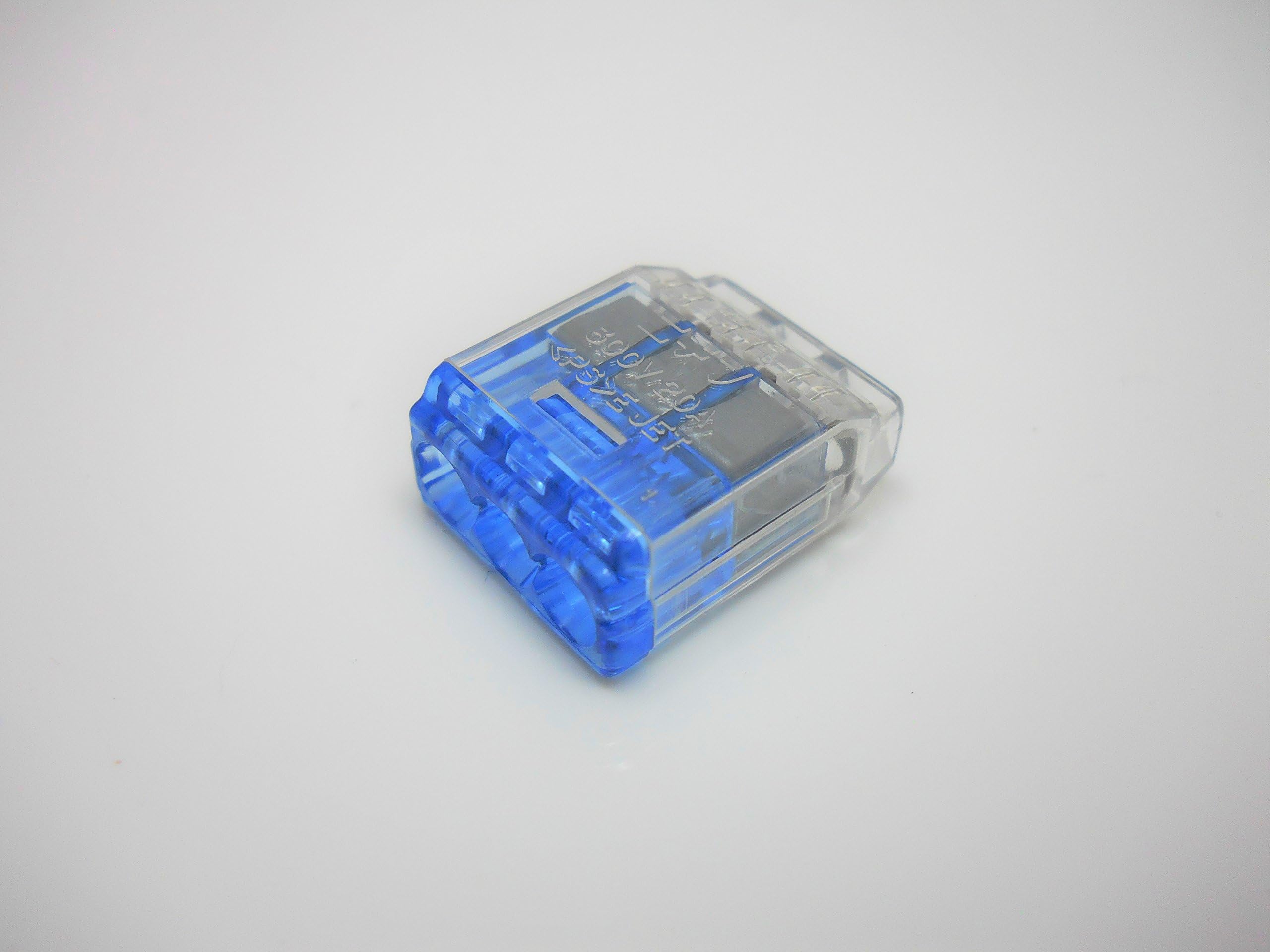 NICHIFU QLX-3 / 20A 600V / Quick Lock Push-in Connectors (50 Pack)