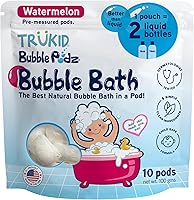 Vista 31 de TruKid Bubble Podz - Baño de burbujas para niños, niños pequeños y bebés, bomba de baño suave y refrescante sin lágrimas para piel sensible