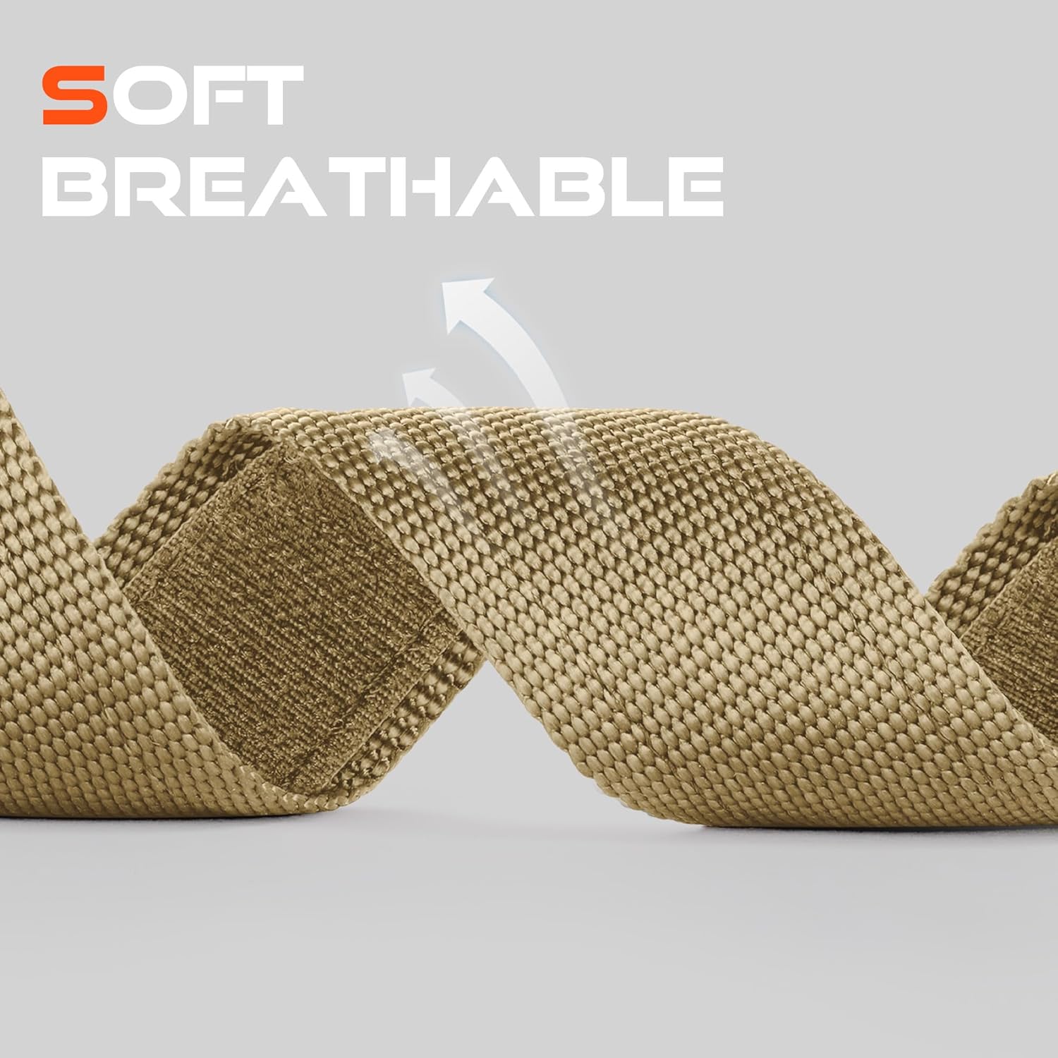 Bandletic Compatible with Garmin Instinct Watch Bands, 20mm Quick Fit Rugged Nylon Strap with Magnetic Fidlock V-Buckle for Fenix 8 43mm/7S Pro/6S/5S Plus/Instinct 2s E 40mm/Epix 2 Pro 42mm, M-Khaki - Image 7