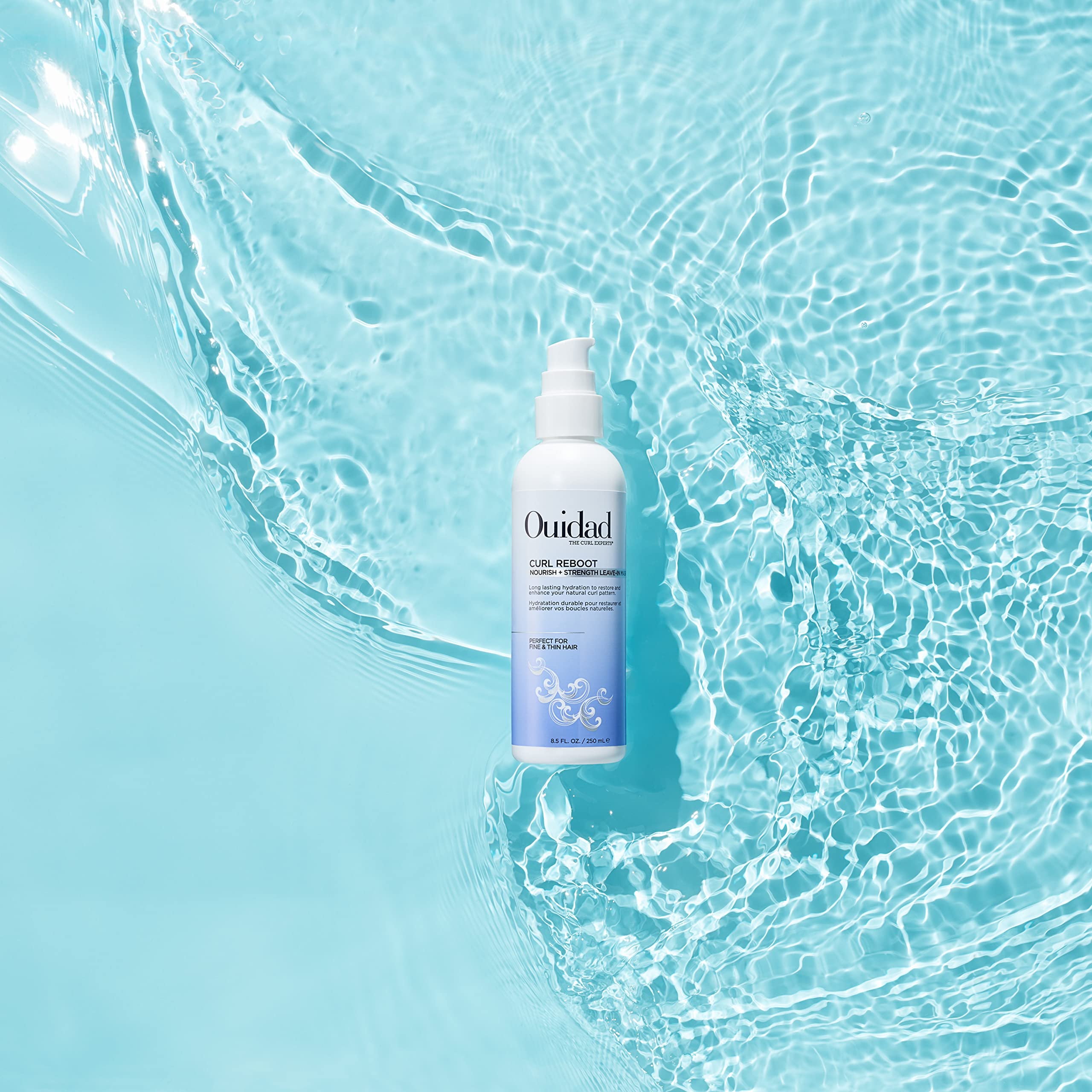 OUIDAD Curl Reboot Strengthen + Nourish Leave-In Mask - Fine Hair, 8.5 oz.