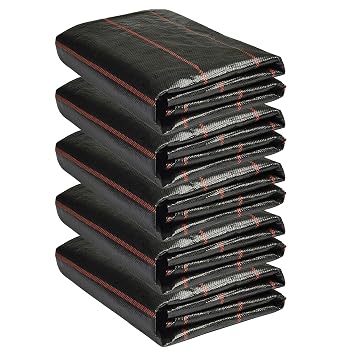 DeWitt UltraWeb 3000 3 x 50 Ground Cover, Weed Control Barrier, 5-Pack