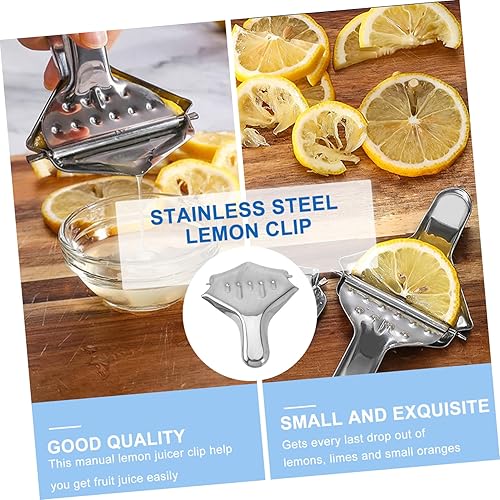 Miniatura 7 de SHOWERORO Exprimidor manual de limón prensador de cítricos trituradora de limones Exprimidor de frutas Exprimidor manual de frutas Exprimidor de