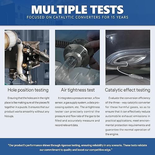 Miniatura 3 de JT Catalizador de escape compatible con Nissan Versa 2007-2012 1.8L  Nissan Versa 1.6L 2009-2010