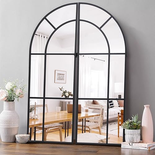 Miniatura 19 de NeuType - Espejo de cuerpo completo, espejo de pie de cuerpo completo, 64 x 21 pulgadas con soporte, espejo de pie para colgar o apoyar contra