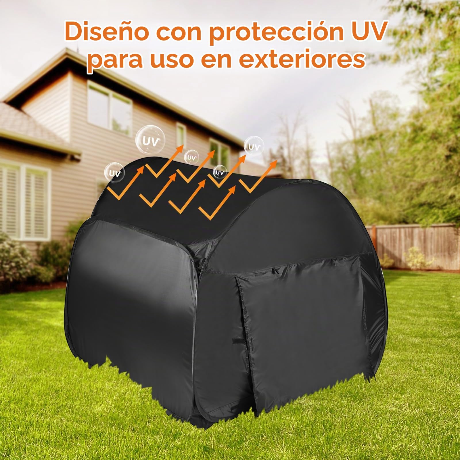 120cm Tienda de campaña emergente para niños Interior al Aire Libre Carpa de jardín para niños Jugando Tienda Campaña Infantil para Autismo Regalo Juguetes Tienda sensorial para niño