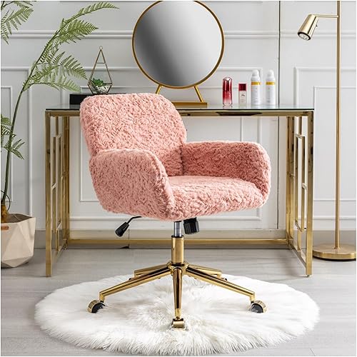 Chair Office Simple Modern Gaming Chair Comfy Silla para escritorio Swivel Chair Ergonomic Office Chair for Home,Office,Make Up,Small Space,Bed Room