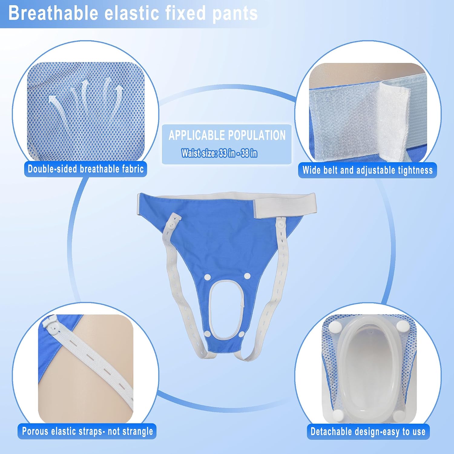 Reusable Silicone Urine Collection Bag Wearable Urinary Drainage System with 2 Urine Bags Portable Urine Collector for Incontinence,Travel,Camping,Post-Surgery
