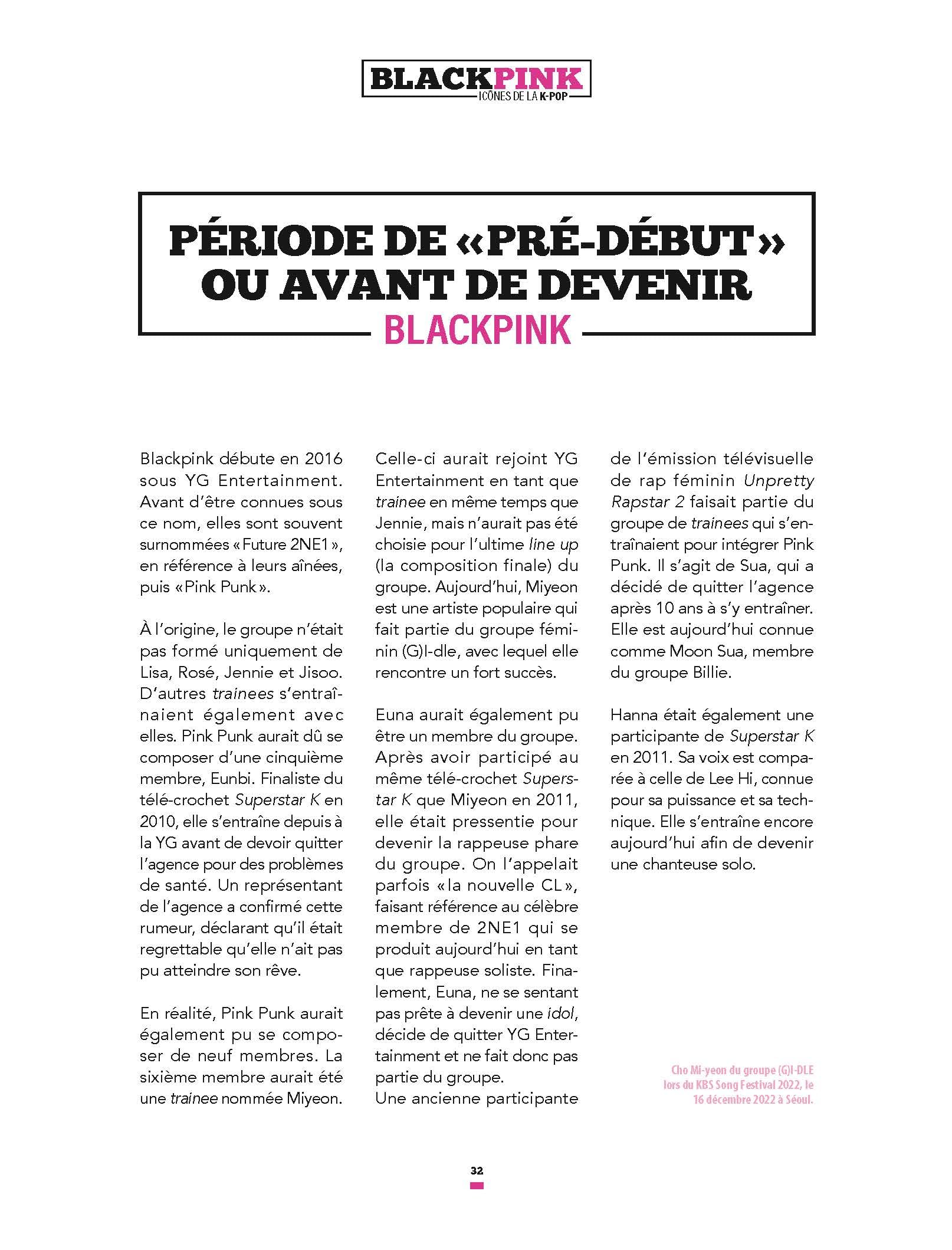Black Pink - Icônes de la K-Pop - Nouvelle édition Collector