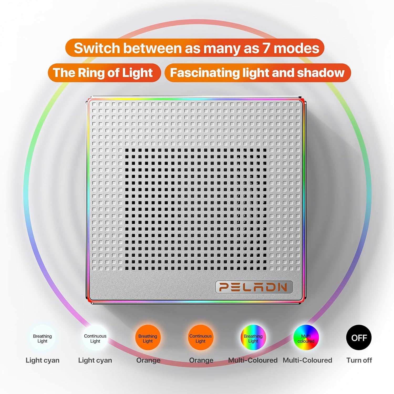 PELADN Mini PC HA-4 RGB light modes