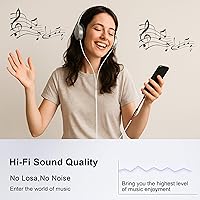 Vista 8 de Adaptador de Audio USB C a 3.5mm, 1 unidad - Tipo C a 3.5mm Conector de Auriculares Hembra Aux Dongle Compatible con iPhone 15/16/16 Pro Max/16