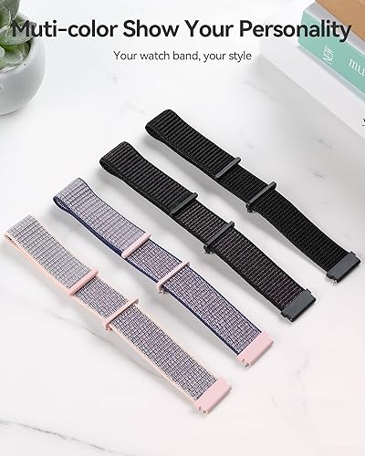 Miniatura 6 de Parsonver Correas de reloj de 0.866 in compatibles con Samsung Galaxy Watch 3 Band 1.772 inGalaxy Watch 1.811 inGear S3 FrontierClassic Band, LW11,