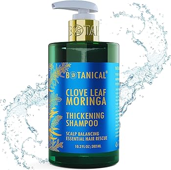 Amazon.com: Botanical Hair Growth Moringa Shampoo With Saw
