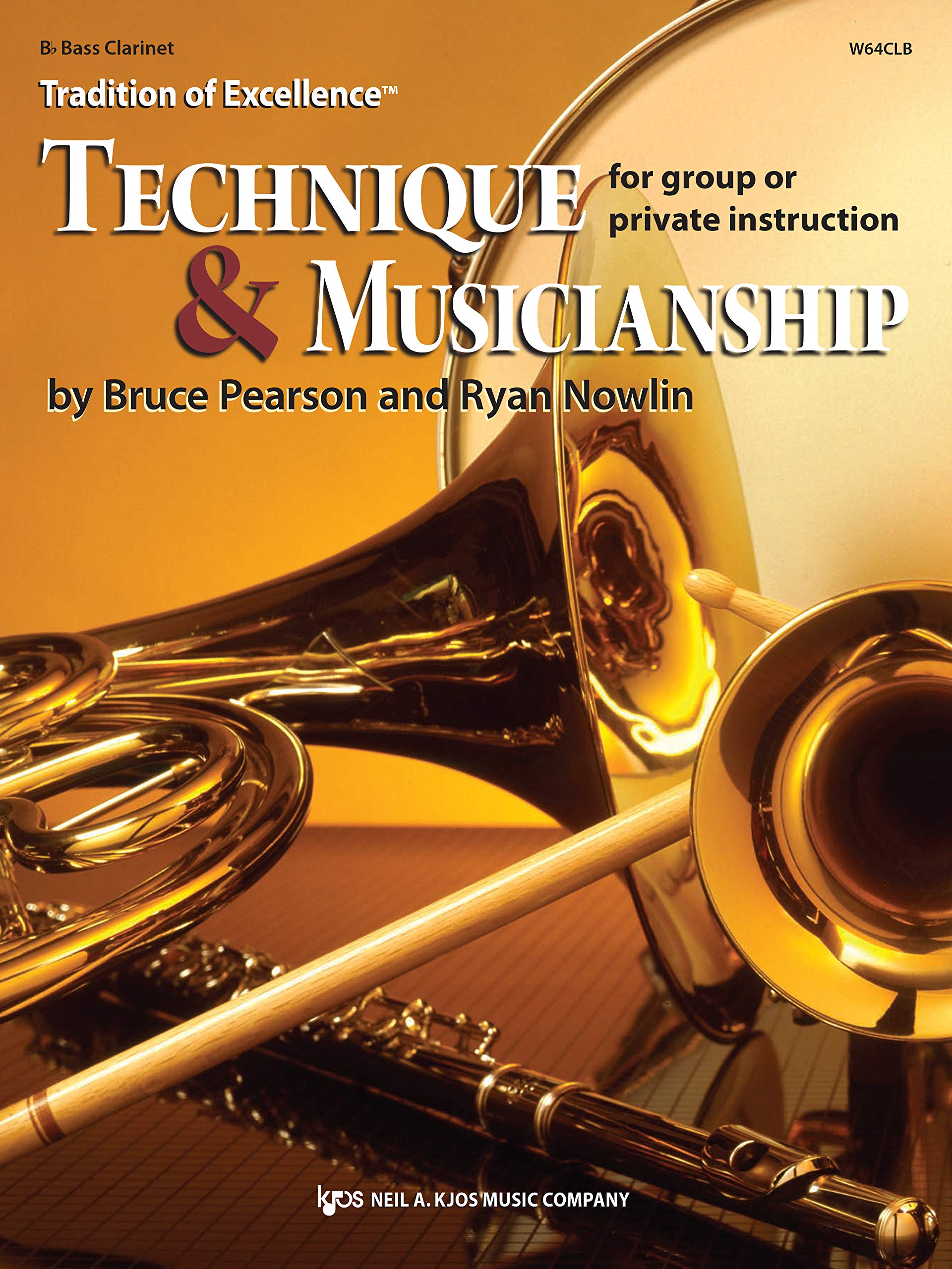 W64CLB - Tradition of Excellence Technique & Musicianship - Bb Bass Clarinet