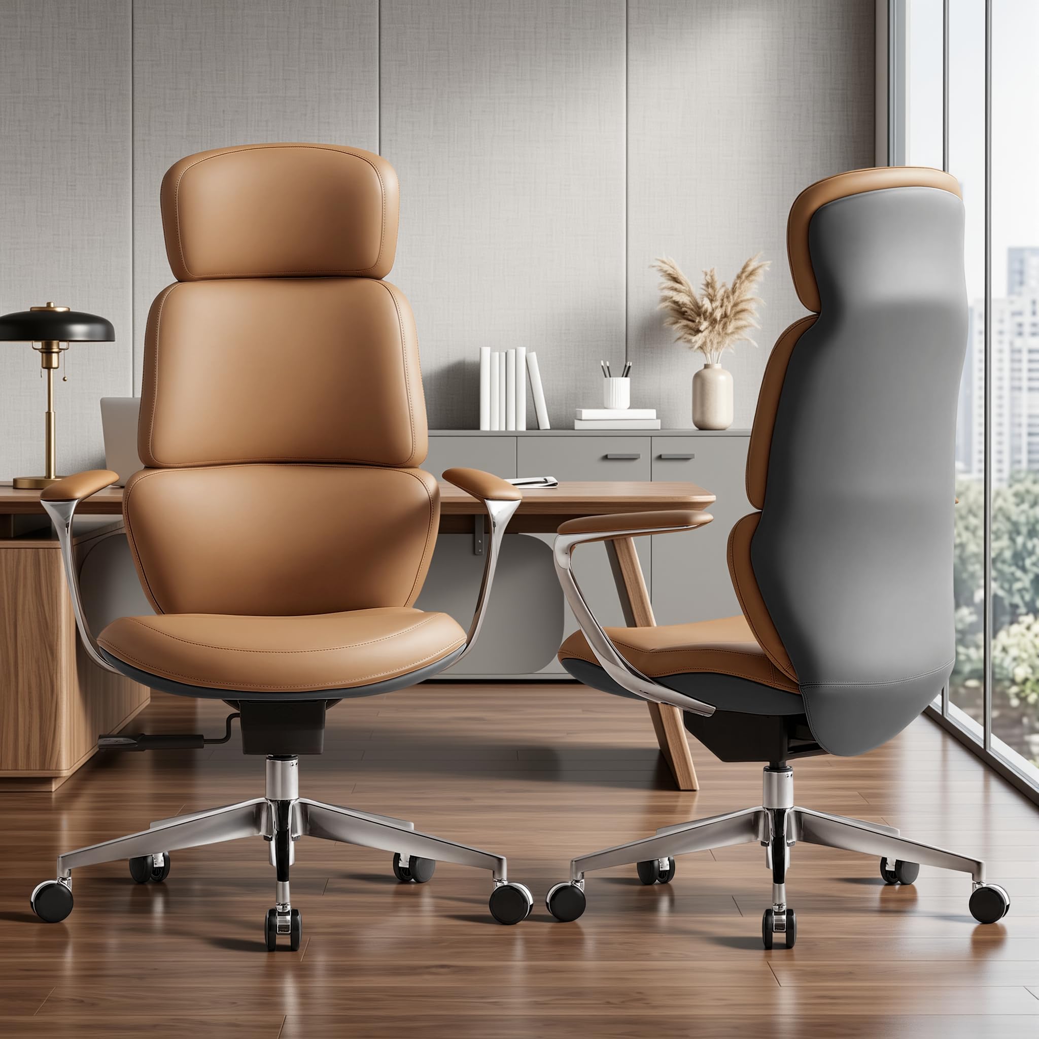 デスクチェア ビオランテ Amazon.com: OMIDI Nolan Executive Office Chair, Genuine Italian